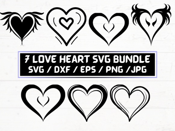 7 Valentine Love Heart SVG: A Versatile Digital Asset for Creative Projects