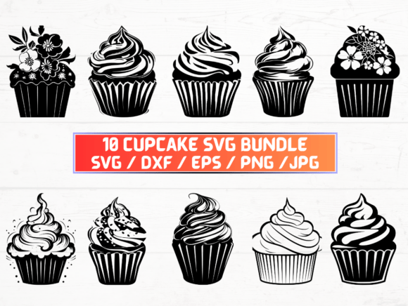 Cupcake SVG: A Versatile Digital Asset for Creative Professionals