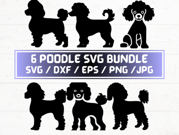 Poodle Dog SVG, DXF, EPS, JPG, and PNG Files: A Digital Asset Overview