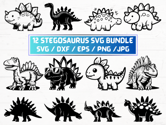 Stegosaurus SVG Laser Cut: A Digital Asset for Creative and Professional Projects