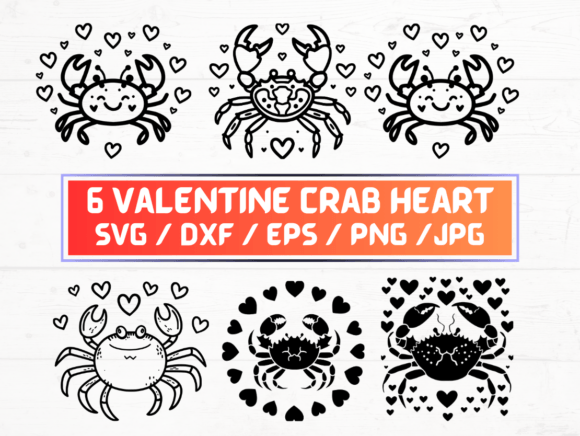 Valentine Crab Heart SVG: A Creative Digital Asset for Designers and Creators