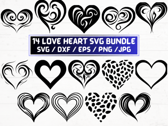 Valentine Love Heart SVG Bundle: A Comprehensive Guide for Creative Professionals