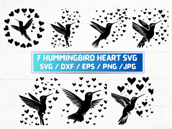 Valentines Hummingbird Heart SVG: A Versatile Digital Asset for Creative Projects