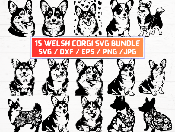 Welsh Corgi SVG: A Versatile Digital Asset for Creative Projects
